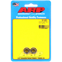 ARP 12-Point Nut Chrome Moly Black Oxide 3/8" UNC Thread 7/16" Socket 2-Pack ARP-301-8321 ARP 301-8321