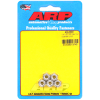 ARP S/S Hex Nyloc Nuts 1/4" UNC Thread 5-Pack 400-8661 ARP-400-8661 ARP 400-8661