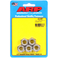 ARP S/S Hex Nyloc Nuts 1/2" UNC Thread 5-Pack 400-8667 ARP-400-8667 ARP 400-8667