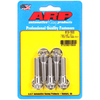 ARP 5-Pack Bolt Kit 12-Point Head S/S 3/8" UNC x 1.500" UHL 3/8" Socket Head ARP-613-1500 ARP 613-1500