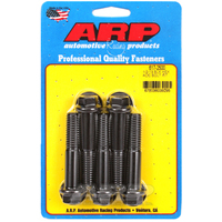 ARP 5-Pack Bolt Kit Hex Head Black Oxide 1/2" UNC x 2.500" UHL 9/16" Socket Head ARP-617-2500 ARP 617-2500