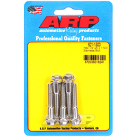 ARP 5-Pack Bolt Kit Hex Head S/S 1/4" UNC x 1.500" UHL 5/16" Socket Head ARP-621-1500 ARP 621-1500