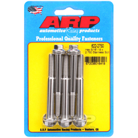 ARP 5-Pack Bolt Kit Hex Head S/S 5/16" UNC x 2.750" UHL 3/8" Socket ARP-622-2750 ARP 622-2750