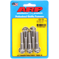 ARP 5-Pack Bolt Kit Hex Head S/S 3/8" UNC x 1.750" UHL 3/8" Socket ARP-623-1750 ARP 623-1750