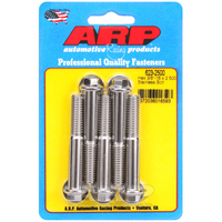 ARP 5-Pack Bolt Kit Hex Head S/S 3/8" UNC x 2.500" UHL 3/8" Socket ARP-623-2500 ARP 623-2500