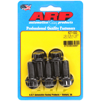 ARP 5-Pack Bolt Kit 12-Point Head Black 1/2" UNC x 1.000" UHL 9/16" Socket Head ARP-627-1000 ARP 627-1000