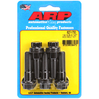 ARP 5-Pack Bolt Kit 12-Point Head Black 1/2" UNC x 1.750" UHL 9/16" Socket Head ARP-627-1750 ARP 627-1750