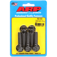 ARP 5-Pack Bolt Kit 12-Point Head Black 7/16" UNC x 1.500" UHL 7/16" Socket Head ARP-643-1500 ARP 643-1500