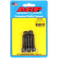 ARP 5-Pack Bolt Kit Hex Head Black Oxide 1/4" UNC x 1.500" UHL 5/16" Socket Head ARP-650-1500 ARP 650-1500