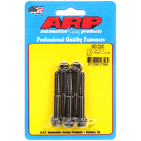 ARP 5-Pack Bolt Kit Hex Head Black Oxide 1/4" UNC x 2.000" UHL 5/16" Socket Head ARP-650-2000 ARP 650-2000