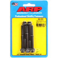 ARP 5-Pack Bolt Kit Hex Head Black Oxide 1/4" UNC x 2.500" UHL 5/16" Socket Head ARP-650-2500 ARP 650-2500