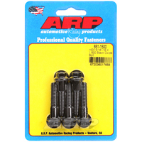 ARP 5-Pack Bolt Kit Hex Head Black Oxide 5/16" UNC x 1.500" UHL 3/8" Socket Head ARP-651-1500 ARP 651-1500