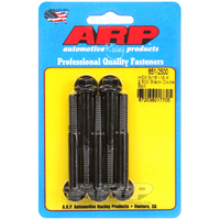 ARP 5-Pack Bolt Kit Hex Head Black Oxide 5/16" UNC x 2.500" UHL 3/8" Socket Head ARP-651-2500 ARP 651-2500