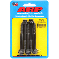 ARP 5-Pack Bolt Kit Hex Head Black Oxide 5/16" UNC x 2.750" UHL 3/8" Socket Head ARP-651-2750 ARP 651-2750