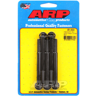 ARP 5-Pack Bolt Kit Hex Head Black Oxide 5/16" UNC x 3.500" UHL 3/8" Socket Head ARP-651-3500 ARP 651-3500