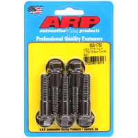 ARP 5-Pack Bolt Kit Hex Head Black Oxide 7/16" UNC x 1.750" UHL 7/16" Socket Head ARP-653-1750 ARP 653-1750