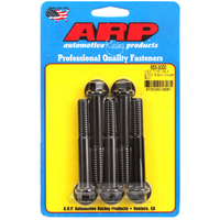 ARP 5-Pack Bolt Kit Hex Head Black Oxide 7/16" UNC x 3.000" UHL 7/16" Socket Head ARP-653-3000 ARP 653-3000