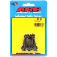 ARP 5-Pack Bolt Kit Hex Head Black Oxide M6 x 1.00 Thread x 25mm UHL 8mm Socket Head ARP-660-1002 ARP 660-1002