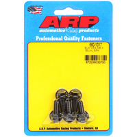 ARP 5-Pack Bolt Kit Hex Head Black Oxide M6 x 1.00 Thread x 16mm UHL 8mm Socket Head ARP-660-1017 ARP 660-1017