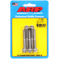 ARP 5-Pack Bolt Kit 12-Point Head S/S 1/4" UNF x 2.000" UHL 5/16" Socket Head ARP-711-2000 ARP 711-2000