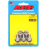 ARP 5-Pack Bolt Kit 12-Point Head S/S 3/8" UNF x .500" UHL 3/8" Socket Head ARP-713-0500 ARP 713-0500