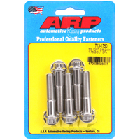 ARP 5-Pack Bolt Kit 12-Point Head S/S 3/8" UNF x 1.750" UHL 3/8" Socket Head ARP-713-1750 ARP 713-1750