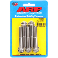 ARP 5-Pack Bolt Kit 12-Point Head S/S 3/8" UNF x 2.250" UHL 3/8" Socket Head ARP-713-2250 ARP 713-2250