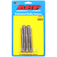 ARP 5-Pack Bolt Kit 12-Point Head S/S 3/8" UNF x 3.750" UHL 3/8" Socket Head ARP-713-3750 ARP 713-3750