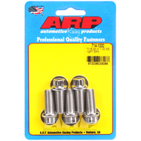 ARP 5-Pack Bolt Kit 12-Point Head S/S 7/16" UNF x 1.000" UHL 7/16" Socket Head ARP-714-1000 ARP 714-1000