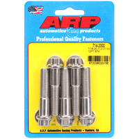 ARP 5-Pack Bolt Kit 12-Point Head S/S 7/16" UNF x 2.000" UHL 7/16" Socket Head ARP-714-2000 ARP 714-2000