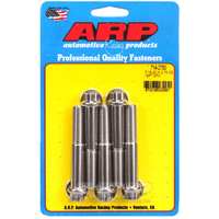 ARP 5-Pack Bolt Kit 12-Point Head S/S 7/16" UNF x 2.750" UHL 7/16" Socket Head ARP-714-2750 ARP 714-2750