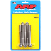 ARP 5-Pack Bolt Kit 12-Point Head S/S 7/16" UNF x 3.750" UHL 7/16" Socket Head ARP-714-3750 ARP 714-3750