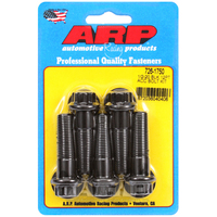 ARP 5-Pack Bolt Kit 12-Point Head Black 1/2" UNF x 1.750" UHL 9/16" Socket Head ARP-726-1750 ARP 726-1750