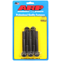 ARP 5-Pack Bolt Kit 12-Point Head Black 1/2" UNF x 3.500" UHL 9/16" Socket Head ARP-726-3500 ARP 726-3500