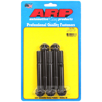 ARP 5-Pack Bolt Kit 12-Point Head Black 1/2" UNF x 3.750" UHL 9/16" Socket Head ARP-726-3750 ARP 726-3750