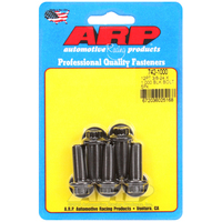 ARP 5-Pack Bolt Kit 12-Point Head Black 3/8" UNF x 1.000" UHL 3/8" Socket Head ARP-742-1000 ARP 742-1000