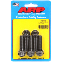 ARP 5-Pack Bolt Kit 12-Point Head Black 7/16" UNF x 1.500" UHL 7/16" Socket Head ARP-743-1500 ARP 743-1500