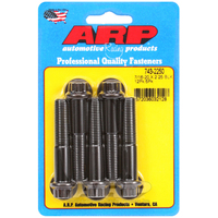 ARP 5-Pack Bolt Kit 12-Point Head Black 7/16" UNF x 2.250" UHL 7/16" Socket Head ARP-743-2250 ARP 743-2250