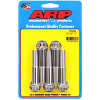 ARP 5-Pack Bolt Kit 12-Point Head S/S 1/2" UNF x 2.500" UHL 9/16" Socket Head ARP-755-2500 ARP 755-2500