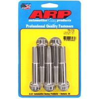 ARP 5-Pack Bolt Kit 12-Point Head S/S 1/2" UNF x 2.750" UHL 9/16" Socket Head ARP-755-2750 ARP 755-2750