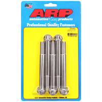 ARP 5-Pack Bolt Kit 12-Point Head S/S 1/2" UNF x 4.500" UHL 9/16" Socket Head ARP-755-4500 ARP 755-4500