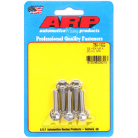 ARP 5-Pack Bolt Kit Hex Head S/S 6mm x 1.00 x 25mm UHL 8mm Socket Head ARP-760-1002 ARP 760-1002