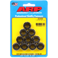 ARP Hex Nut With Flange Chrome Moly 7/16" UNF Thread x 11/16" Socket 10-Pack ARP2008636 ARP 200-8636