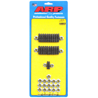 ARP Oil Pan Stud Kit Hex Nut Black Oxide BB Chev V8 With 2-Piece Style Gasket ARP2351901 ARP 235-1901