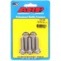 ARP 5-Pack Bolt Kit 12-Point Head S/S 3/8" UNC x 1.250" UHL 3/8" Socket Head ARP6131250 ARP 613-1250