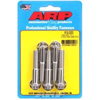 ARP 5-Pack Bolt Kit 12-Point Head S/S 3/8" UNC x 2.000" UHL 3/8" Socket Head ARP6132000 ARP 613-2000