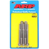 ARP 5-Pack Bolt Kit 12-Point Head S/S 3/8" UNC x 4.000" UHL 3/8" Socket Head ARP6134000 ARP 613-4000