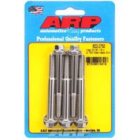 ARP 5-Pack Bolt Kit Hex Head S/S 5/16" UNC x 2.750" UHL 3/8" Socket ARP6222750 ARP 622-2750