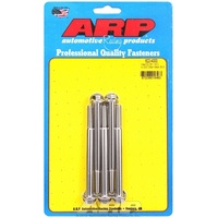 ARP 5-Pack Bolt Kit Hex Head S/S 5/16" UNC x 4.000" UHL 3/8" Socket ARP6224000 ARP 622-4000