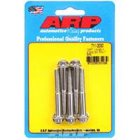 ARP 5-Pack Bolt Kit 12-Point Head S/S 1/4" UNF x 2.000" UHL 5/16" Socket Head ARP7112000 ARP 711-2000